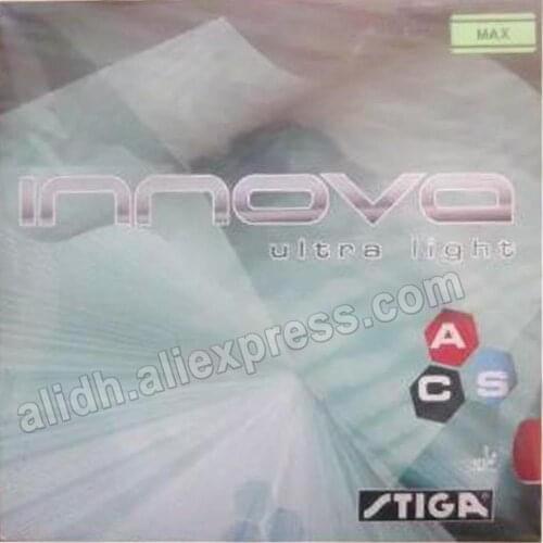 Original STIGA INNOVA ULTRA LIGHT table tennis rubber with thick sponge for table tennis rackets racquet sports pingpong rubber