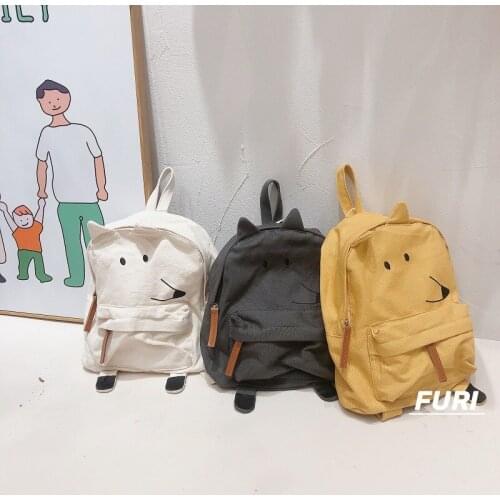 Nordic Style Cartoon Fox Shoulder Bag Messenger Bag Baby Ins Backpack School Bag Children Toy Storage Bag Childrens Backpack