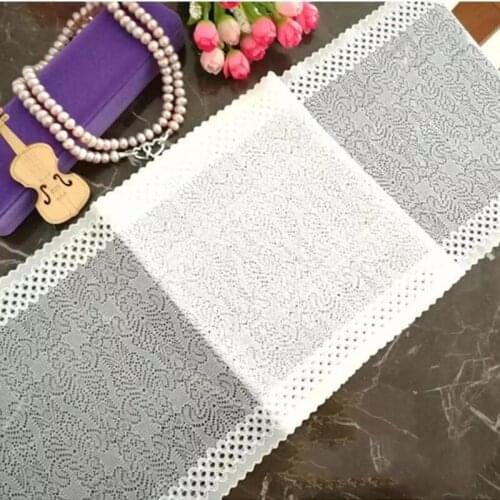 10Meters White Embroidery Lace Fabric Bilateral Sewing Accessories Clothing 22cm Collar Skirt Decorative Clothes Applications