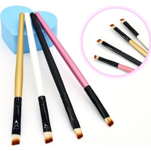 1000pcs/lot Fashion Professional Elite Angled Eyebrow Brush Nice Eye Liner Brow Makeup Tool Wholesale