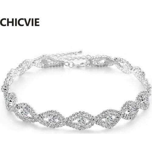CHICVIE Silver Chokers