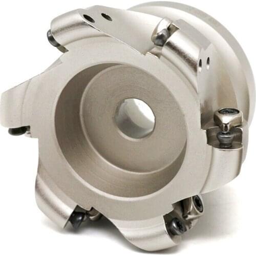 EMRW 6R80-27-6T Milling Holder EMRW 6R 5R 63 50 Carbide Inserts End Mill Head Cutting Machining Round Nose Face Milling Cutter