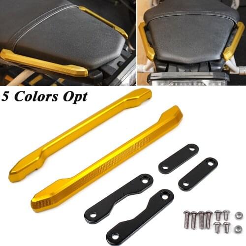 MT-09 FZ-09 FZ MT 09 Accessories Motorcycle Aluminum Rear Passenger Seat Grab Bar Hand Rails Kit For Yamaha MT09 FZ09 2013-2020