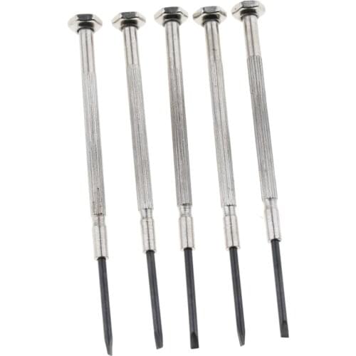 Pack of 5 Flute Clarinet Screwdrivers Repair Tool Woodwind Instrument Accessory