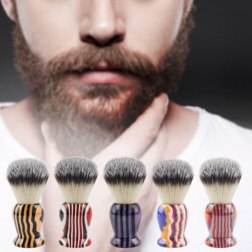 Mens Wet Shaving Brush Set - Hair Shaving Brush, for Best Shave Beard Great Gift Men
