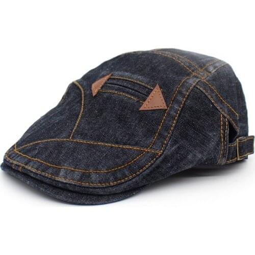 Arrow Patch Newsboy Caps Cotton Flat Peaked Cap Outdoor Men and Women Painter Beret Hats 25