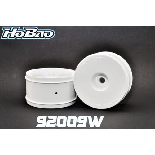 OFNA/HOBAO RACING 92009W 1/8 REVO TRUGGY WHEEL (WHITE), 2 PCS FOR 1/8 HYPER SST/ CAGE/ST PRO/ST RTR TRUGGY