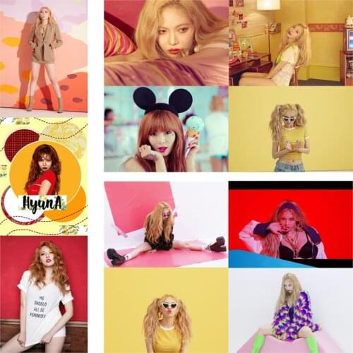 Posters Hyuna Lip & Hip Kpop Prints HD Glossy Paper Vivid Color Home Decoration free shipping