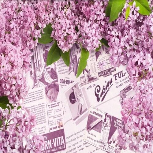 Dropship Colomac Flora Wallpaper Mural Pink Flower Cluster Wallpaper Living Room Papel Tapiz Para Pared Wall Papers Home Decor