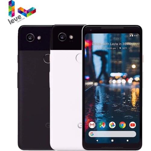 Unlocked Global Version Google Pixel 2 XL XL2 Mobile Phone 6.0" 4GB RAM 64&128GB ROM 12MP Qcta Core 4G LTE Android Smartphone