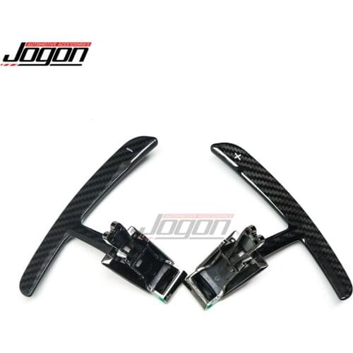 Replace Real Carbon FIber Steering Wheel Paddle Shifter For Porsche 991 911 718 Panamera Macan Cayenne Car Accessories Extension