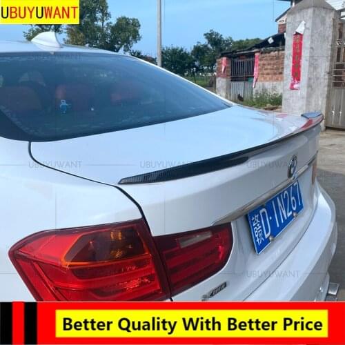Rear Trunk Spoiler For 2012-2017 BMW F30 F35 M3 320i 320li 325li 328i P STYLE Carbon Fiber Lip Spoiler Car Tail Wing Decoration