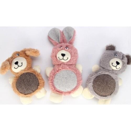 Bite Resistant Puppy Dog Chew Toy for Small Dogs Squeaky Squeak Shih Tzu Poodle Toys Mascotas Accessories Pet Supplies Rabbit