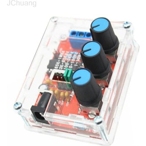 For XR2206 High-precision Signal Generator DIY Parts With Shell Function Generator Signal Conditioning 1Hz-1MHz Signal Generator