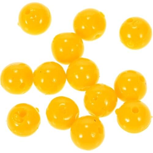 100pcs Soft Fishing Lures Floating Smell Ball Bead Feeder Corn Flavour Artificial Bait Carp Fishing Accessories