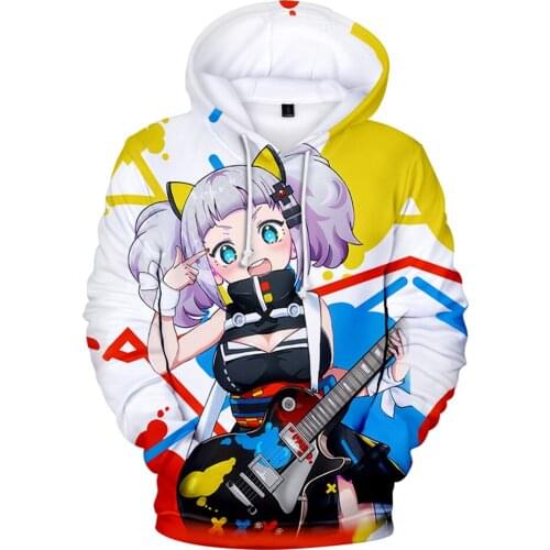 2021 Kaguya Luna 3D Printed Fashion Fall Winer Suit Hoodies Sportswear Hooded HIP HOP Women/Men the hooded Clothes