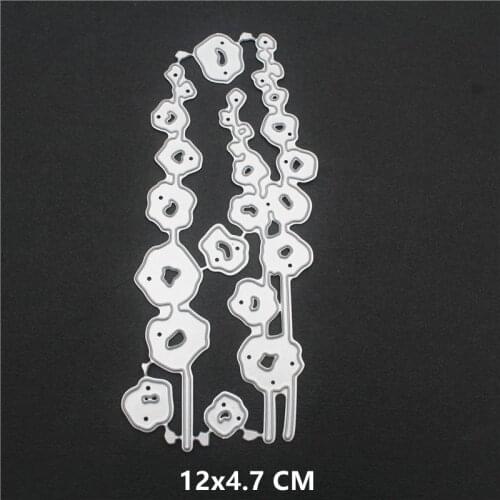 2021 Bubble Metal Cutting Dies DIY Scrapbooking Paper Photo Album Crafts Knife Mould Cards Embossing Mold Stencils for Decor