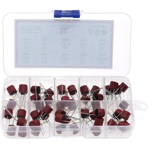 50pcs/Box 382 Blow Cylindrical Fuse 0.5A 1A 1.25A 2A 3.15A 4A 5A 6.3A 8A 10A Amp For LCD TV Power PCB Round Insurance Tube Kit