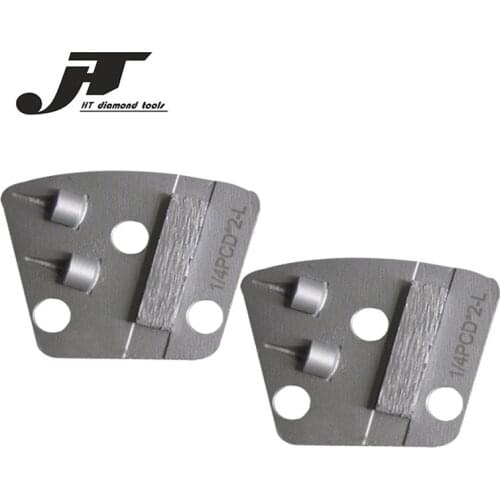 12PCS FREE SHIPPING Diamond PCD Grinding Pad Tools Block for Concrete Terrazzo Floor Coating Removal 2*1/4PCD + TCT