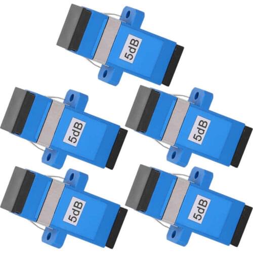 Energy Meter Digital Wattmeter SC/UPC SC/UPC 5DB Fiber Optical Connector Single Mode Optical Coupler Attenuator Power