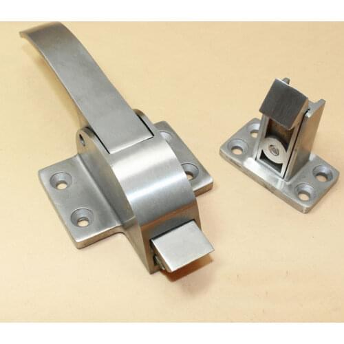 Oven /Cold Storage Door Lock Handle Latch Industrial Stainless Steel Door Handle Lock