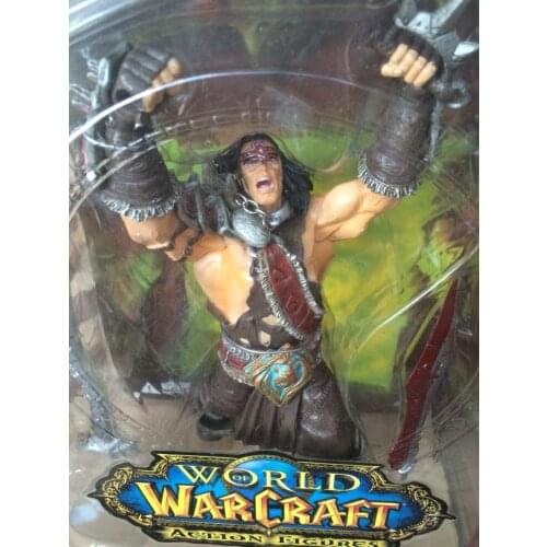 WORLD WOW Human King Stormwind Lo Gosh Varian Wrynn MODEL ACTION FIGURES STATUE TOY Anime Figure Collectible Model Toy