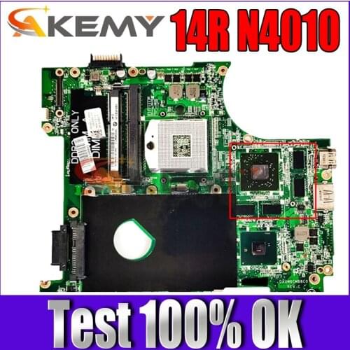 N4010 Mainboard For DELL Inspiron 14R N4010 CN-0951K7 0951K7 motherboard DAUM8CMB8C0 CN-0M2TVP 0M2TVP HM57 100% fully tested