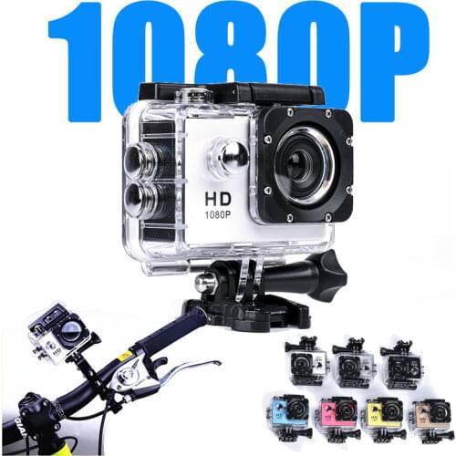Mini Action Camera 1080P HD Video Audio Recorder Micro Sports Underwater Camcorder Small Body Helmet DV Cam Support Hidden Card