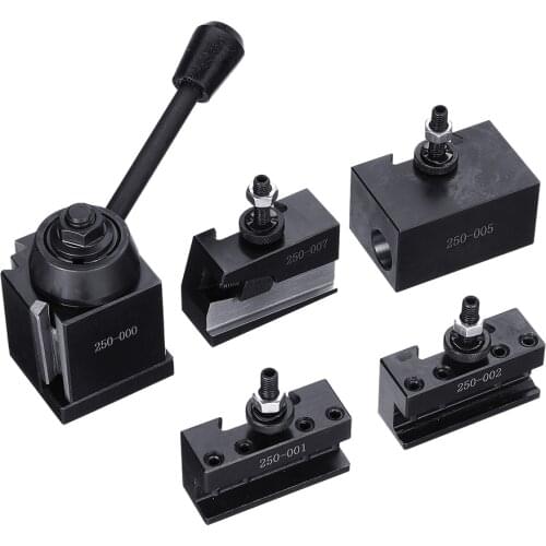 DANIU DMC-250-000 Cuniform GIB Type Quick Change Tools Kit Tool Post 250 001-010 Tool Holder For Lathe Tools 7 Types