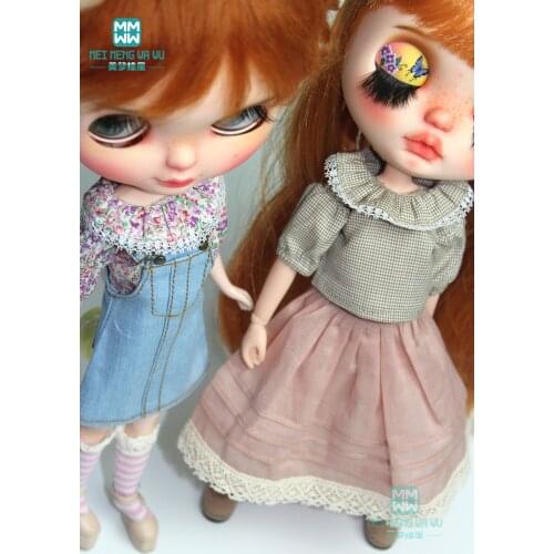 1PCS Blyth clothes fashion forest shirt, long skirt for Blyth Azone 1/6 doll accessories