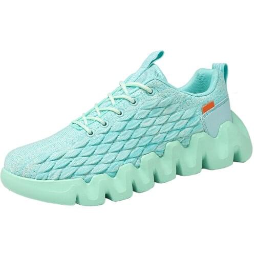 2021 Autumn Mens Shoes Casuals Lace-Up Solid Cross-tied Round Toe Fashion Concise Low Heels Flat Air Mesh Breathable Sneakers