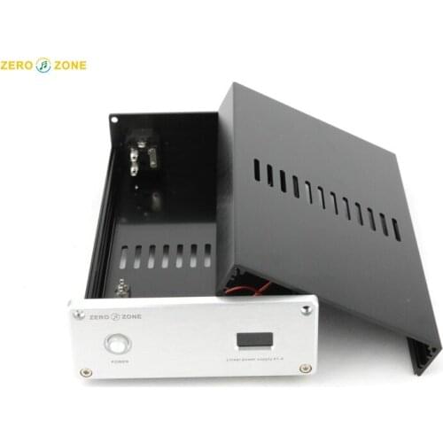 All aluminum linear power supply chassis with screen