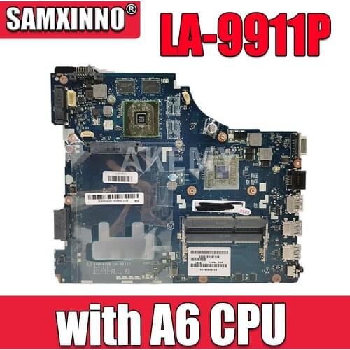 SAMXINNO G405 VAWGA/GB LA-9911P motherboard For Lenovo g505 motherboard la-9911p motherboard with A6 CPU Test
