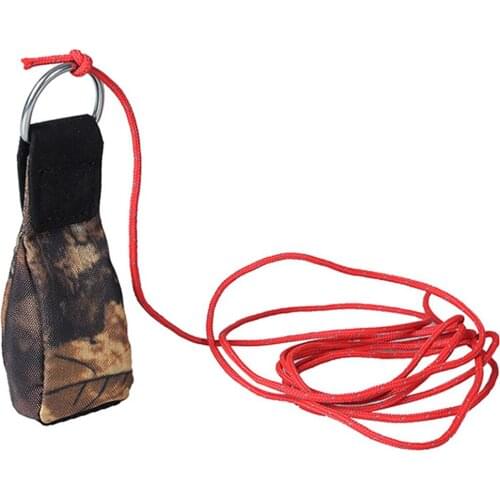 Throw Weight Safety Rope Sling Bag Outdoor Sports Arborist Tree Rock Climbing Throwing Pouch