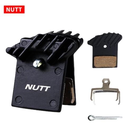 NUTT Mountain Bike Disc Brake Pad With Cooling MTB Bicycle Hydraulic Caliper Heat Dissipation Semi Metal Resin