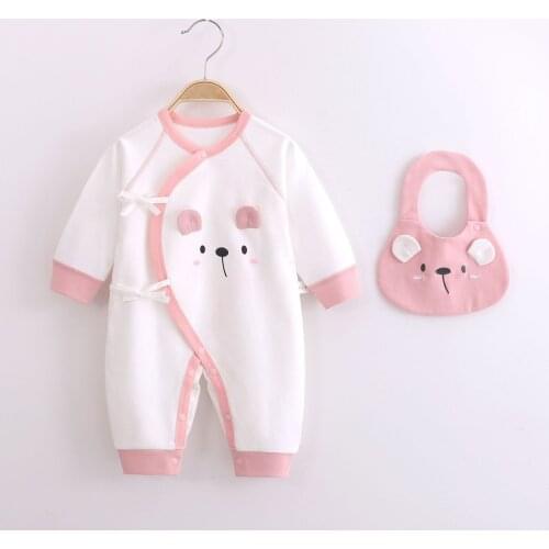 All year round cotton all year round new born baby mens and womens climbing pajamas