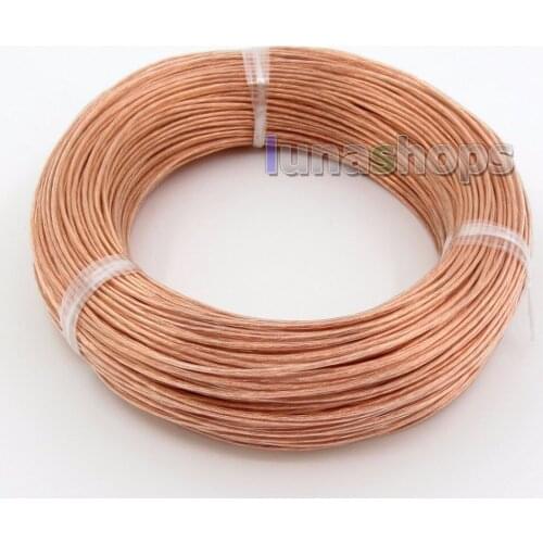 10m Acrolink 28 cores Pure 7N OCC Signal Wire Cable 0.5mm2 0.15mm*28 Dia:1.5mm For DIY Hifi LN005670