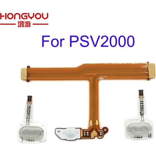 10Pcs For PS VITA PSV 2000 L R Shoulder Button Ribbon + Power On Off Switch Flex Cable