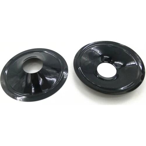 10pcs Wholesale 2 Inch Speaker Plastic Cone 48mm Diameter 14mm Core H:7 mm Tweeter Cones Speakers DIY Repair Accessories Black