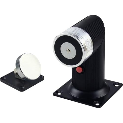 60kg 120lbs Fire Doors Electromagnetic Door Suction Magnetic Suction Electromagnetic Magnetic Lock Floor-mounted Door Holder