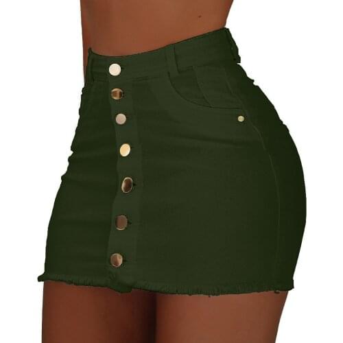 Женские юбки джинсовые CFYH China At AliExpress