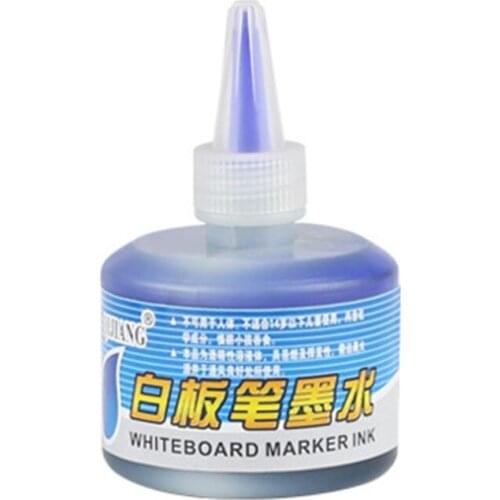 1 Bottle 50ml Refill Ink for Refilling Inks Whiteboard Marker Pen Black Red Blue 3 Colors School Office Supplies Dropshipping