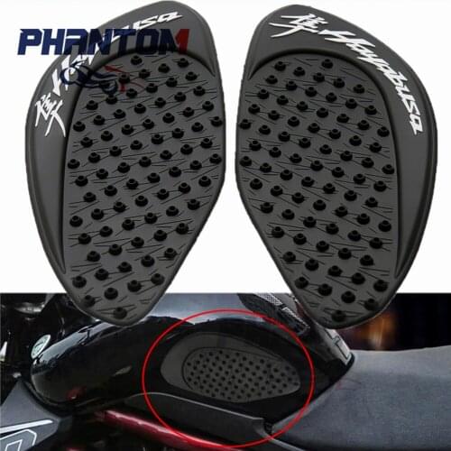 Motorcycle Black Tank Traction Pad Side Gas Knee Grip Protector Anti Slip Sticker For Suzuki GSXR1300 GSXR 1300 2008-2018 2019
