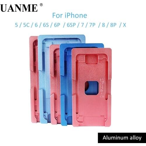 UANME Mould For Compressing Frame For iPhone 5 5S 5C 6 6S 6Plus 6s Plus 7 7Plus 8 8p X Repair Tool Kit