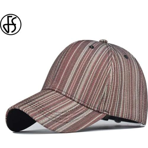 FS 2020 Blue Green Striped Tie-dye Baseball Caps For Women Outdoor Sport Mens Trucker Cap Snapback Hip Hop Hats Gorras Hombre