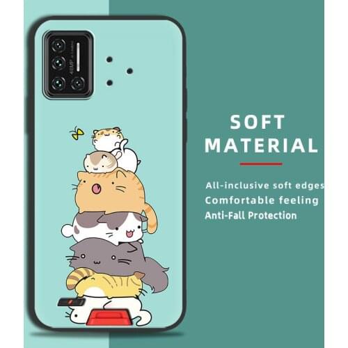 New Arrival Silicone Phone Case For UMIDIGI Bison GT Cover New Cartoon Durable Frosted Original
