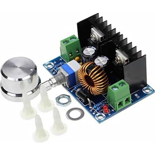 XH-M401 DC-DC Step Down Buck Converter Power Supply Module XL4016E1 PWM Adjustable 4 -40V to 1.25 -36V Voltage Regulator 8A 200W