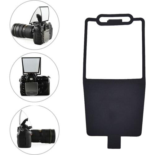 1pc Worldwide Camera Flash Diffuser Softbox Black Clear Reflector For Canon Nikon Yongnuo Speedlite Flash Diffuser