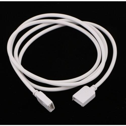 4-pin LED Strip Extension Cable Connector Wire for 5050 3528 Strip Lights White