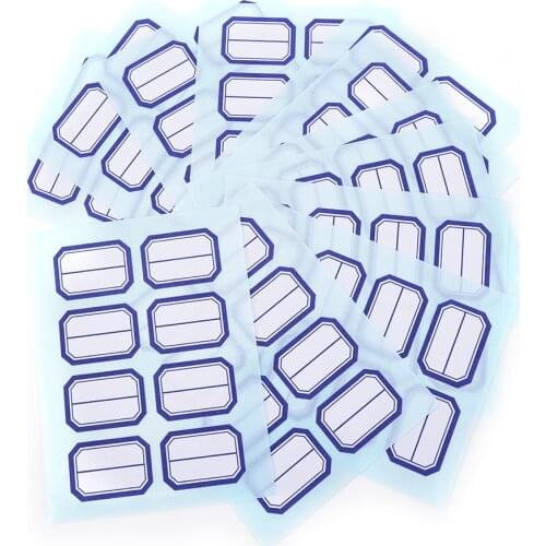 8/16/168pcs Waterproof Chalkboard Kitchen Spice Label Stickers Home Jam Jar Bottle Tags Blackboard Labels Stickers